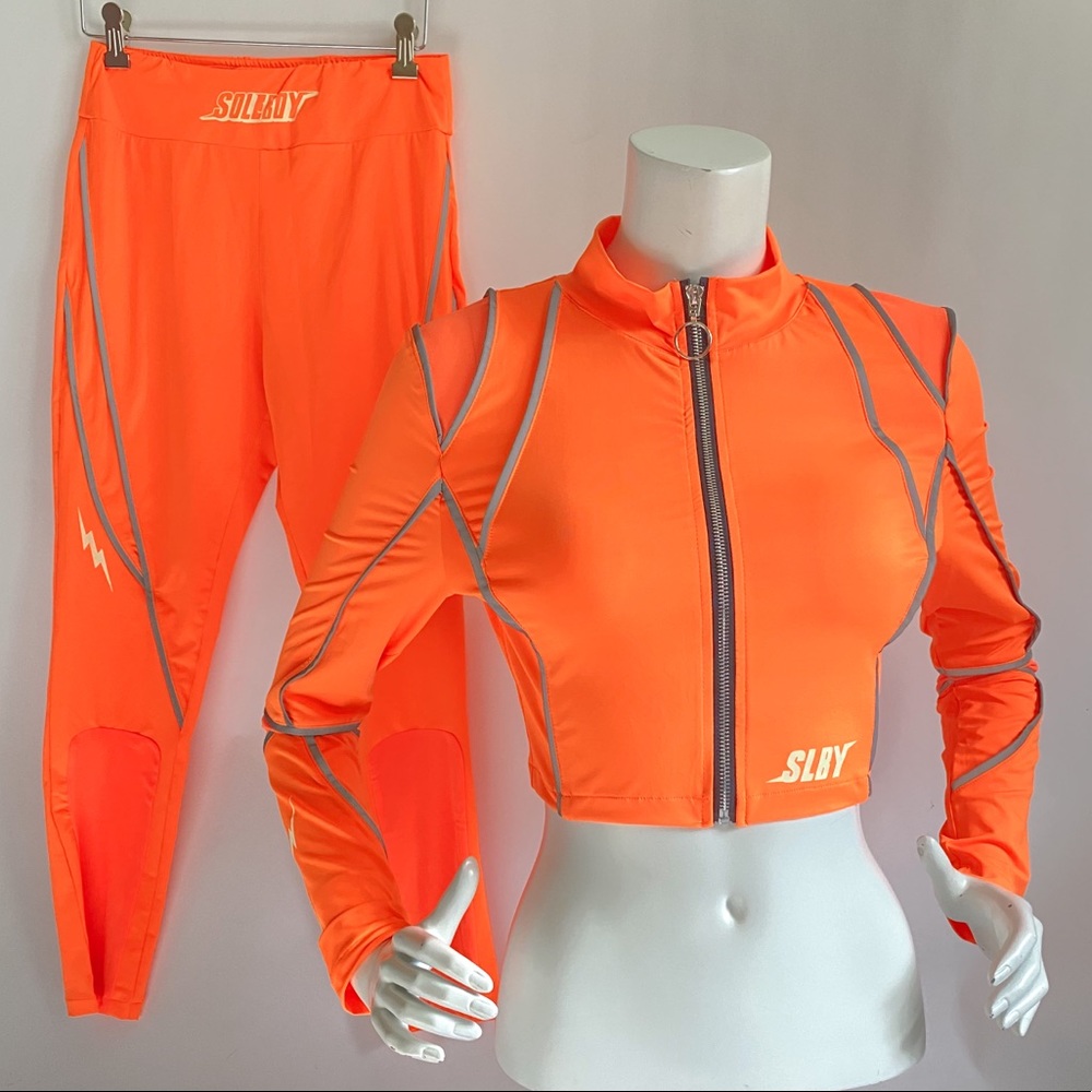 Soleboy Women's 2 pc Jacket/Leggings Sz L NWT